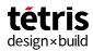 Logo tétris design x build